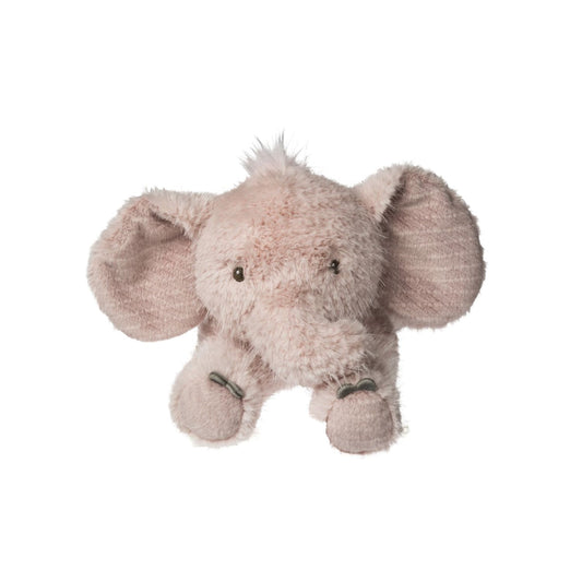 Soft musical elephant plush with soothing wind-up melody