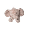 Soft musical elephant plush with soothing wind-up melody