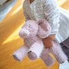 Soft musical elephant plush with soothing wind-up melody