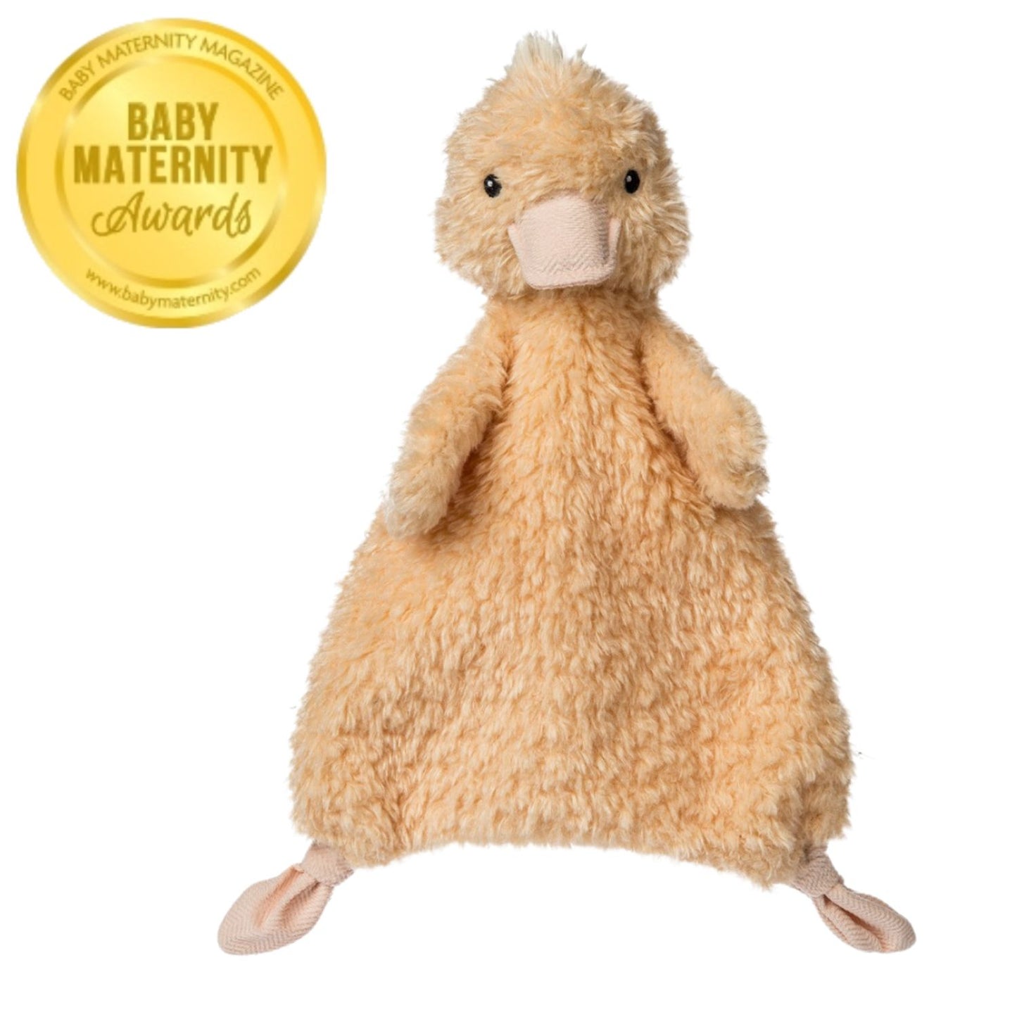 Sustainable recycled plush lovey for cozy everyday cuddles