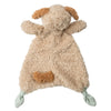 Soft recycled plush lovey with sweet character details