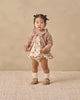 Almond Ruffle Collar Cardigan - studio shot