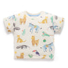 Children's t-shirt with animal pattern 