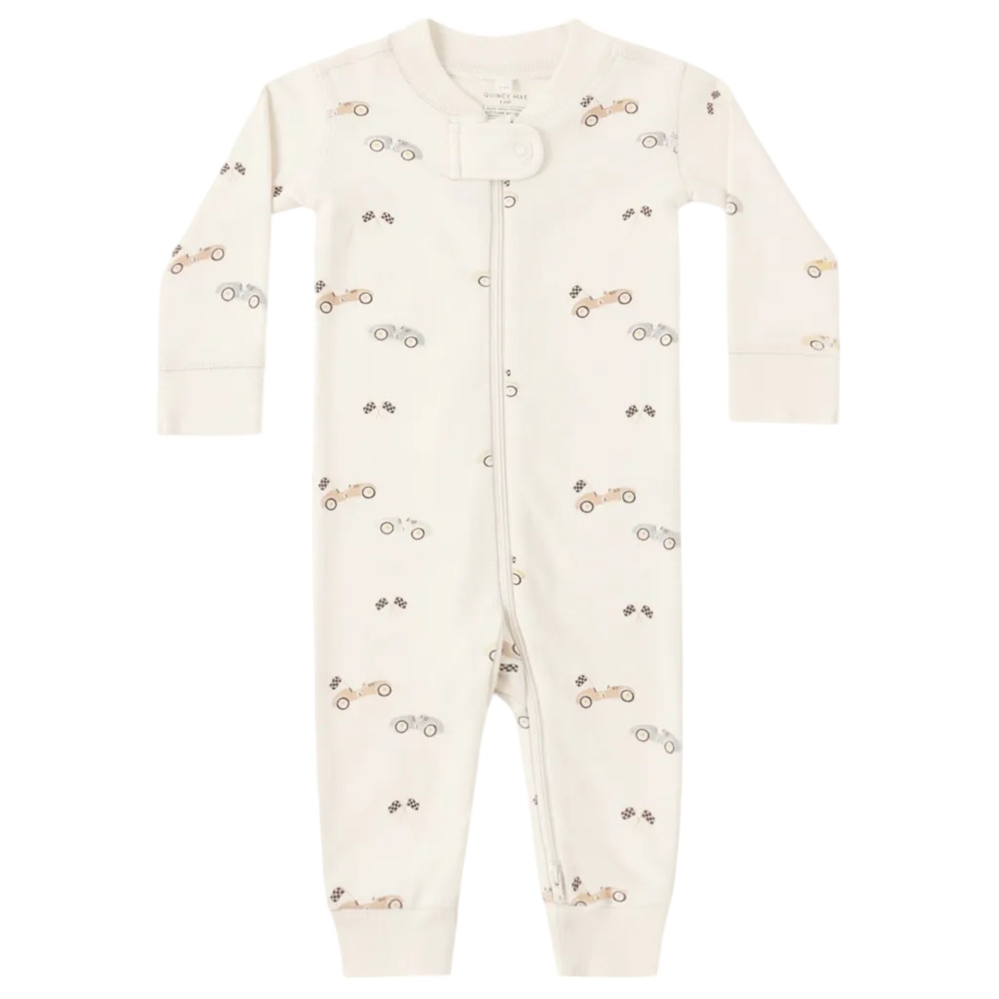 Baby romper with car pattern 