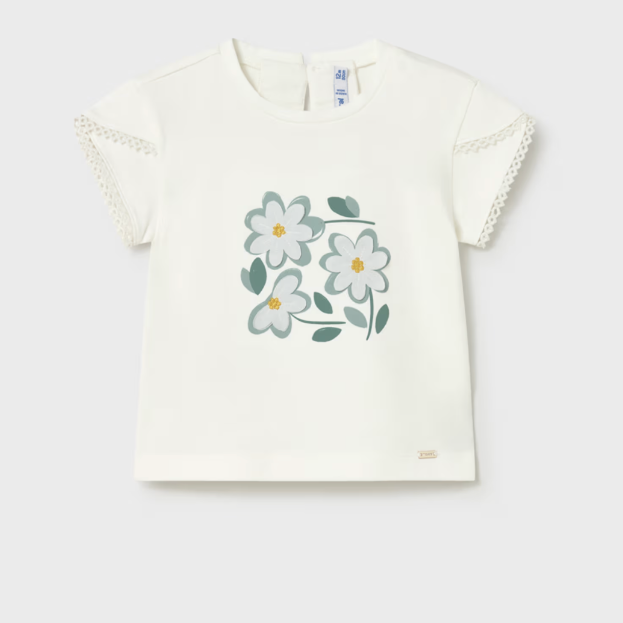T-shirt with daisy print