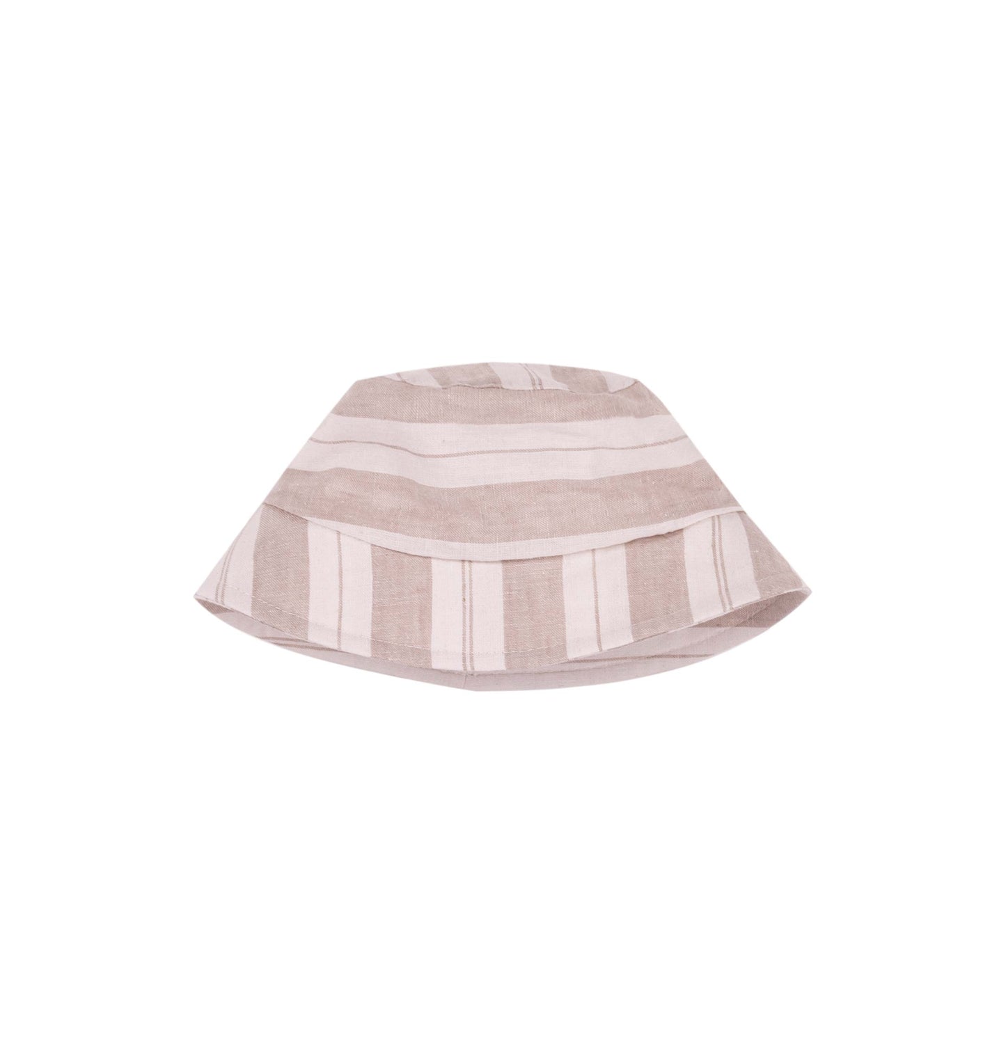 Linen Striped Hat