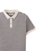 Navy Stripe Polo