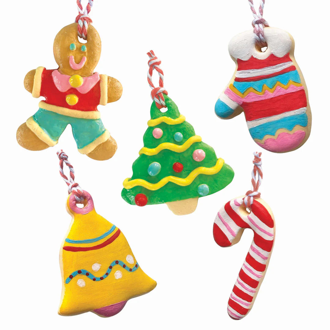 Make & Paint Clay Cookie Ornaments