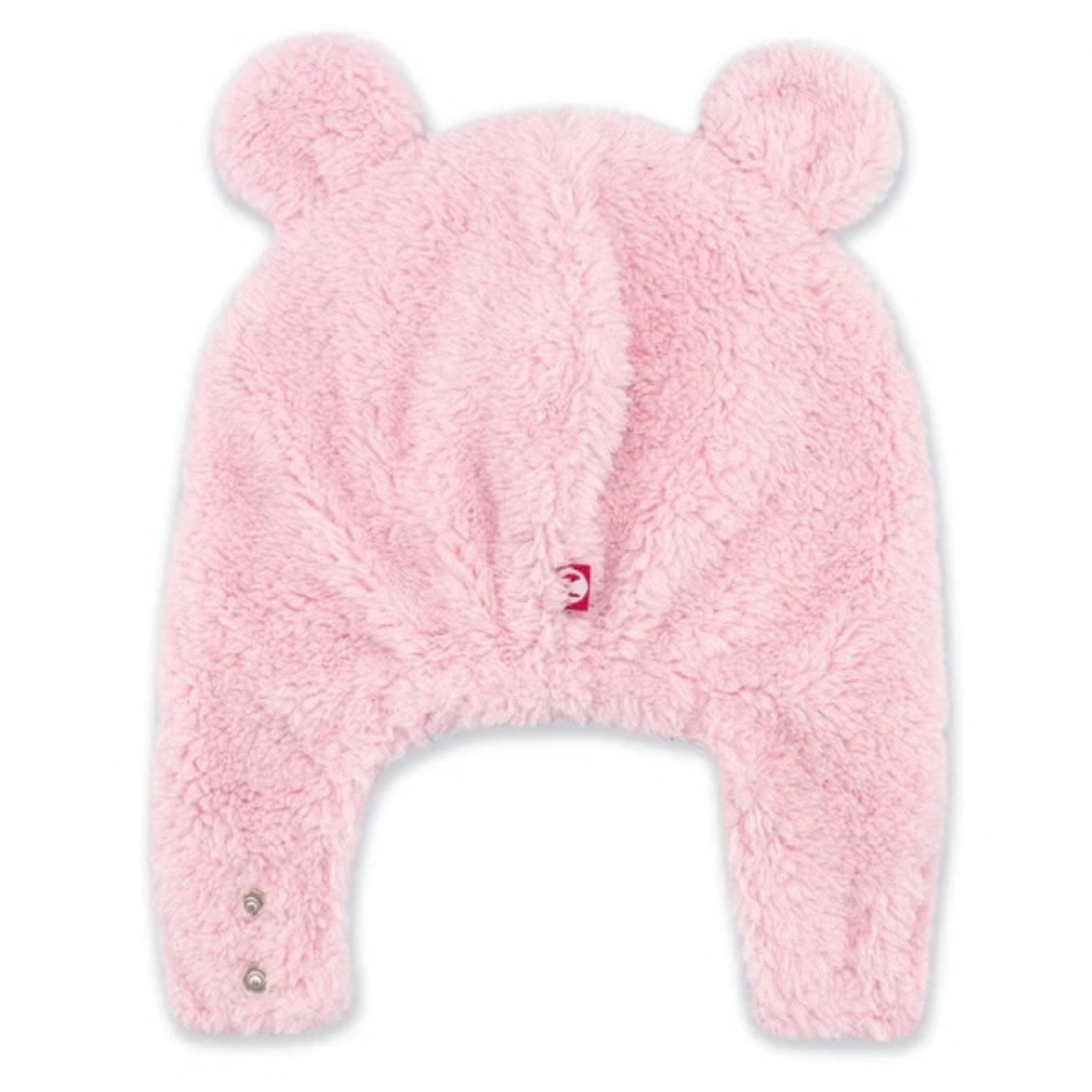 Zutano Furry Bear Hat with Adjustable Snap Closures