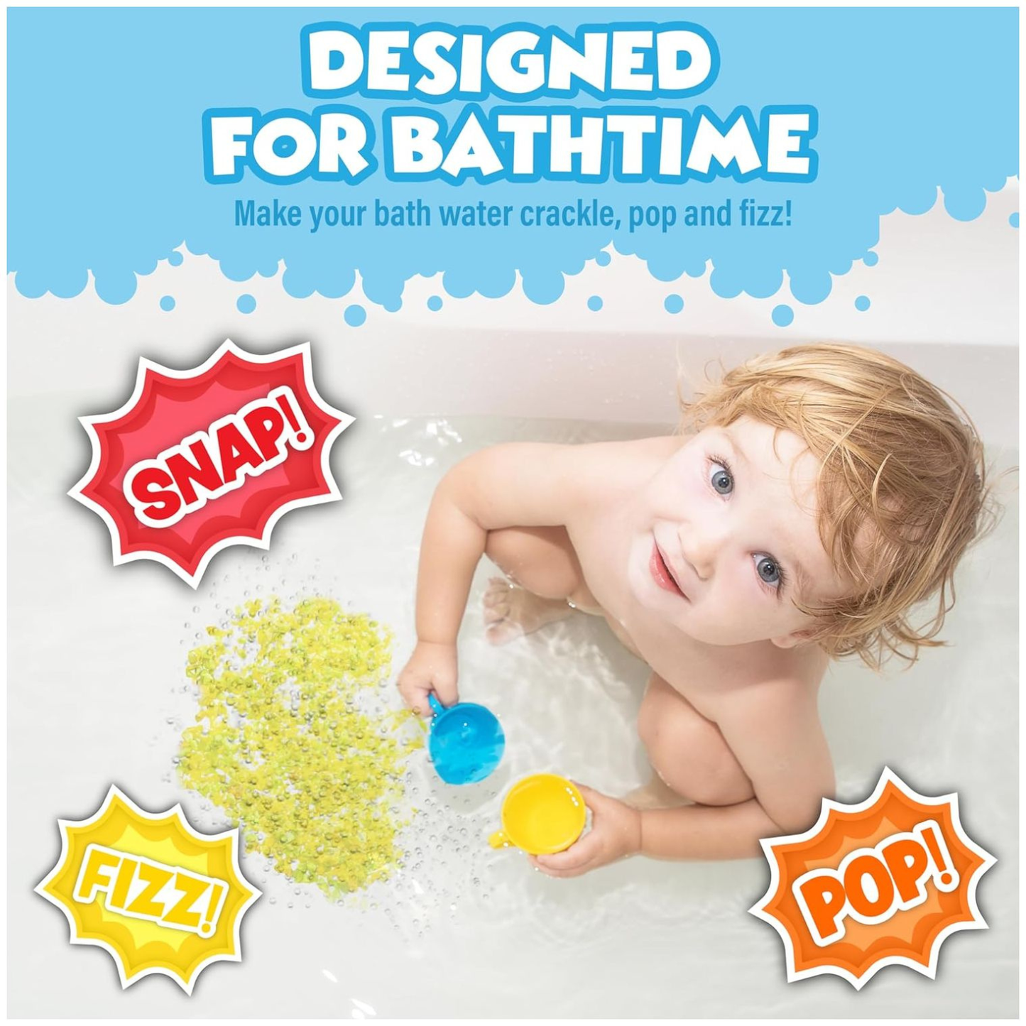 Colorful Bath Crackles crystal pouches in assorted combinations