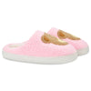 Cozy teddy bear slippers with skid-resistant soles