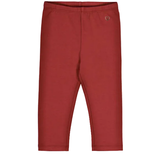 Berry stretchy leggings for baby girls