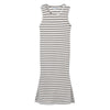 Black and Tan Striped tank dress