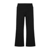Black athletic pants hanging 