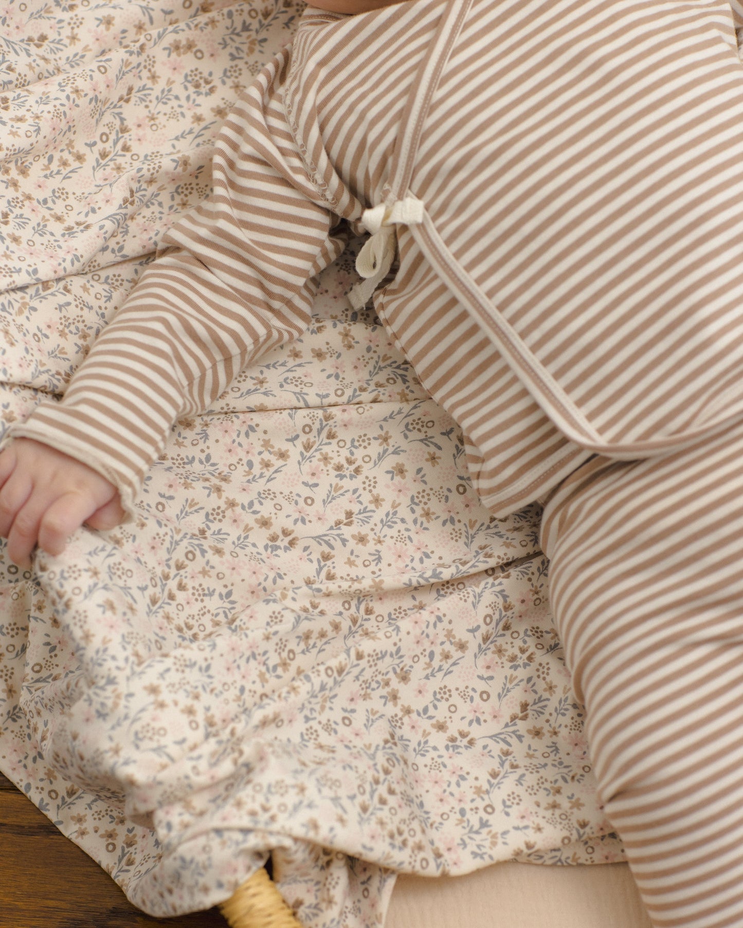 Bloom Bamboo Swaddle - lifestyle shot