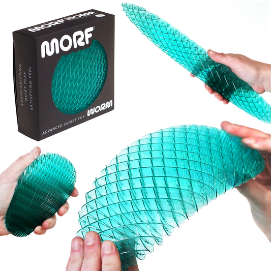 Morf Blue Big Fidget Worm Sensory Toy