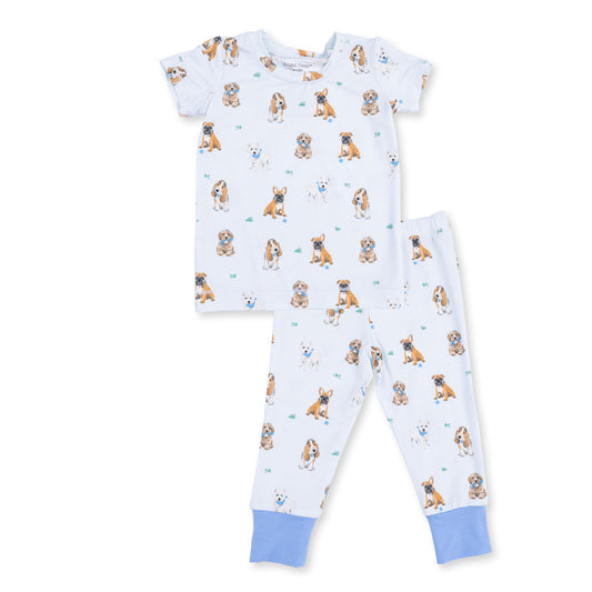 Blue Besties Dogs Pajama Set by Angel Dear, view 1
