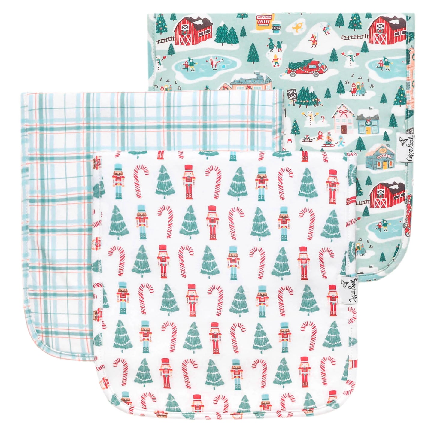 Nicholas Burp Cloth Set