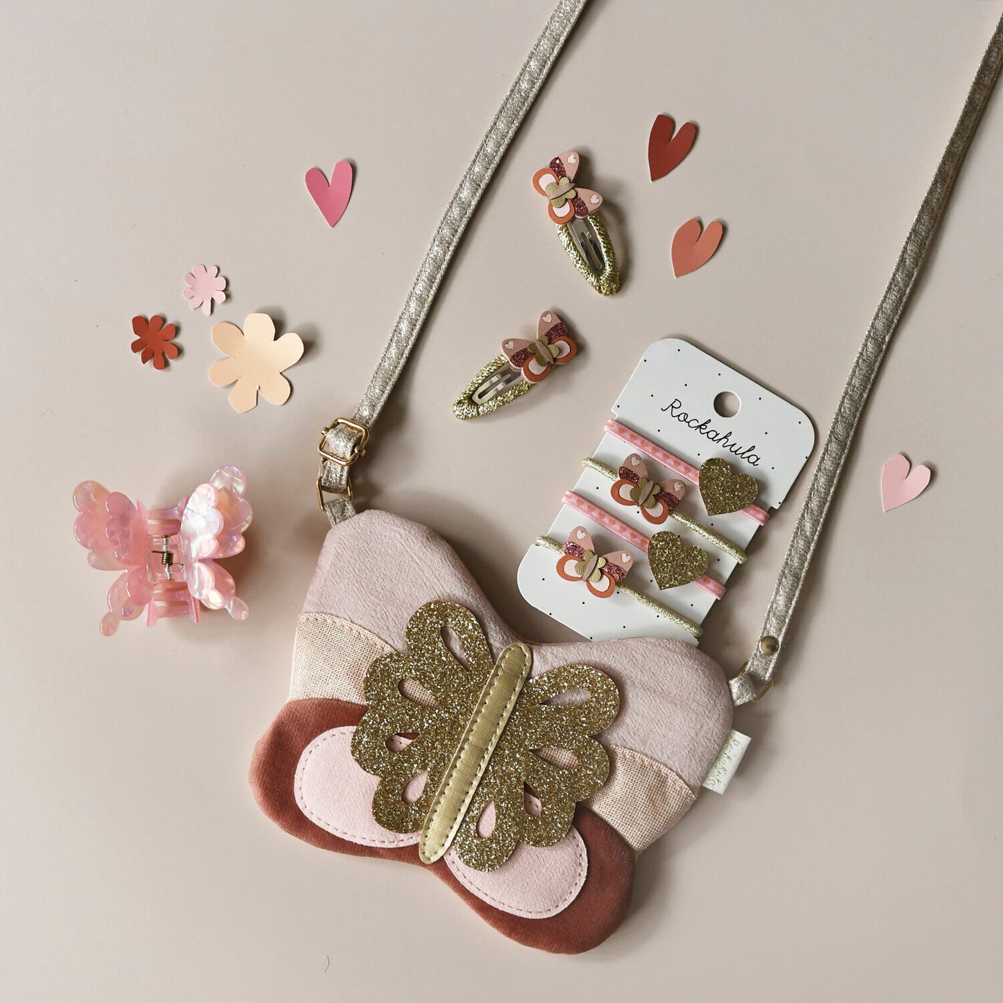 Patchwork Butterfly Purse