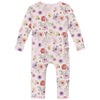 Pressed Flowers Zip Flip Romper