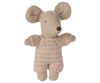 Rose Baby Mouse in Carrycot