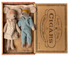 Mum & Dad Mice In Cigar Box- 2025
