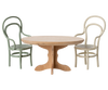Oval Dining Table - Mouse Nature