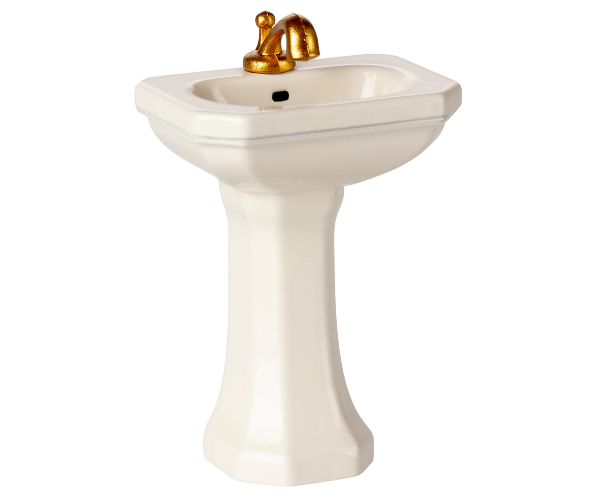 Off White Bathroom Sink - Mouse