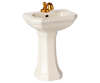 Off White Bathroom Sink - Mouse