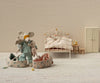 Blue Baby Mouse in Carry Cot