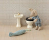 Off White Bathroom Sink - Mouse