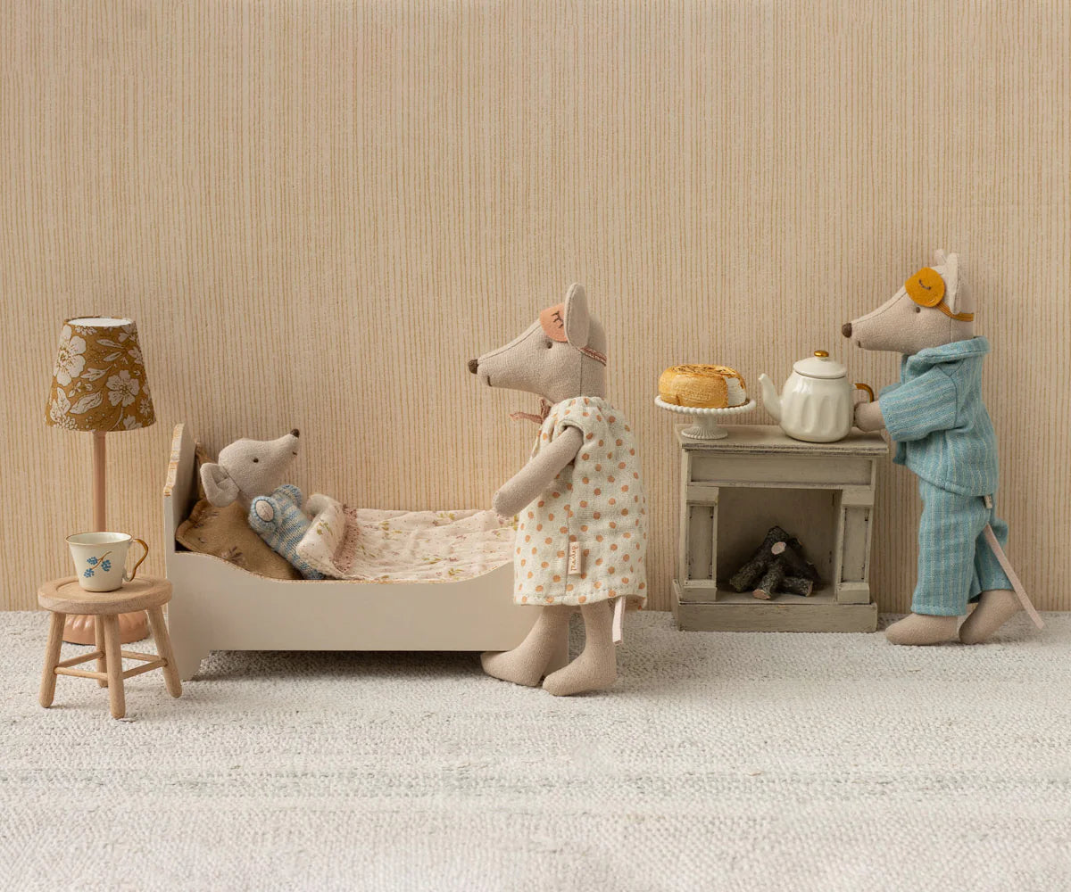 Mouse Bed - Off White Yellow