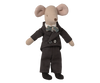 Maileg Wedding Suit doll outfit for dad mouse with tuxedo and bow tie