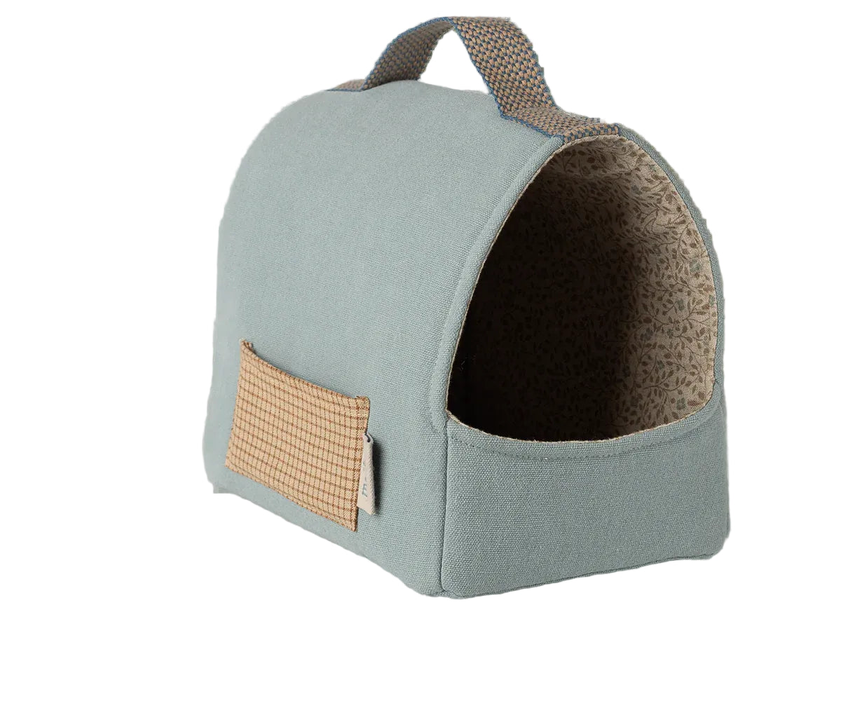 Dusty Blue Pet Carrier