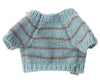Puppy Small Dusty Blue Sweater