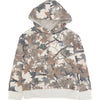 Camouflage hoodie on a white background