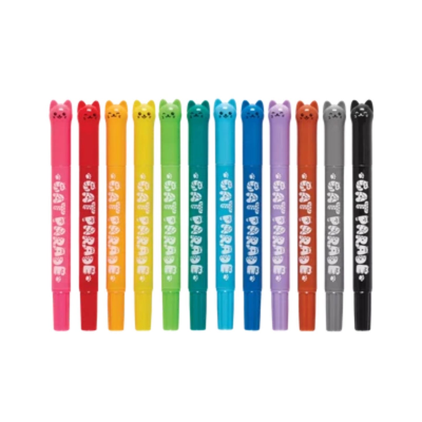 Cat-themed watercolor gel crayons for creativity