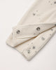 Celestial Ribbed Romper fabric and print close-up