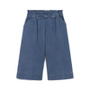 Chambray Tie-waist pants