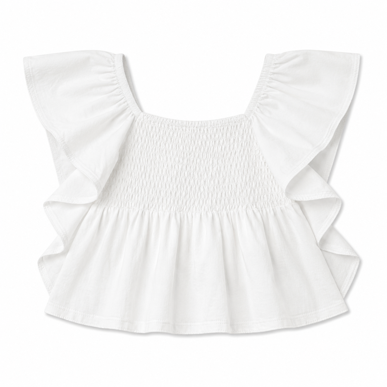 White Aurora Top