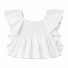 White Aurora Top