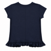 Black Smock Cap Tee