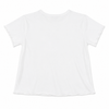 White Raw Edge Pocket Tee