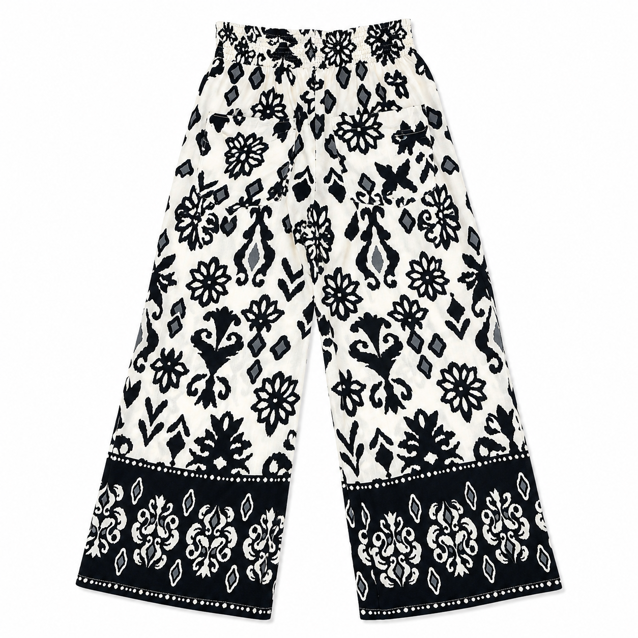 Black Pattern Leilani Pants