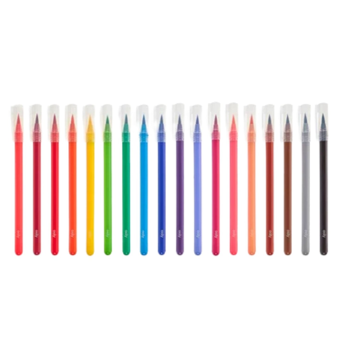 Watercolor brush markers for creative painting