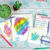 Watercolor brush markers for creative painting