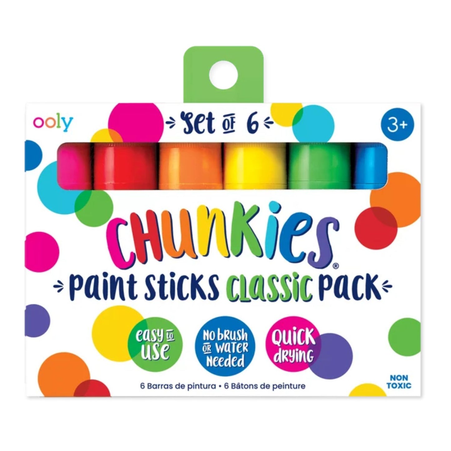 Mess-free paint sticks for easy creativity