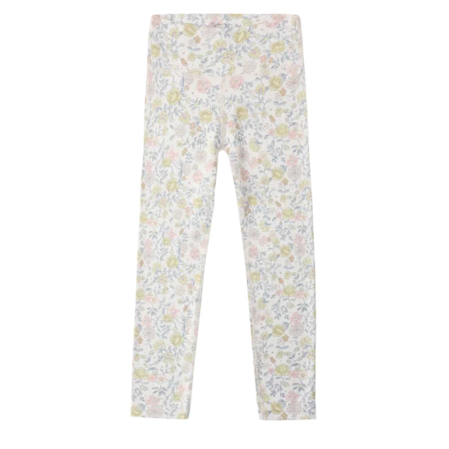 Floral patterned athletic leggings 