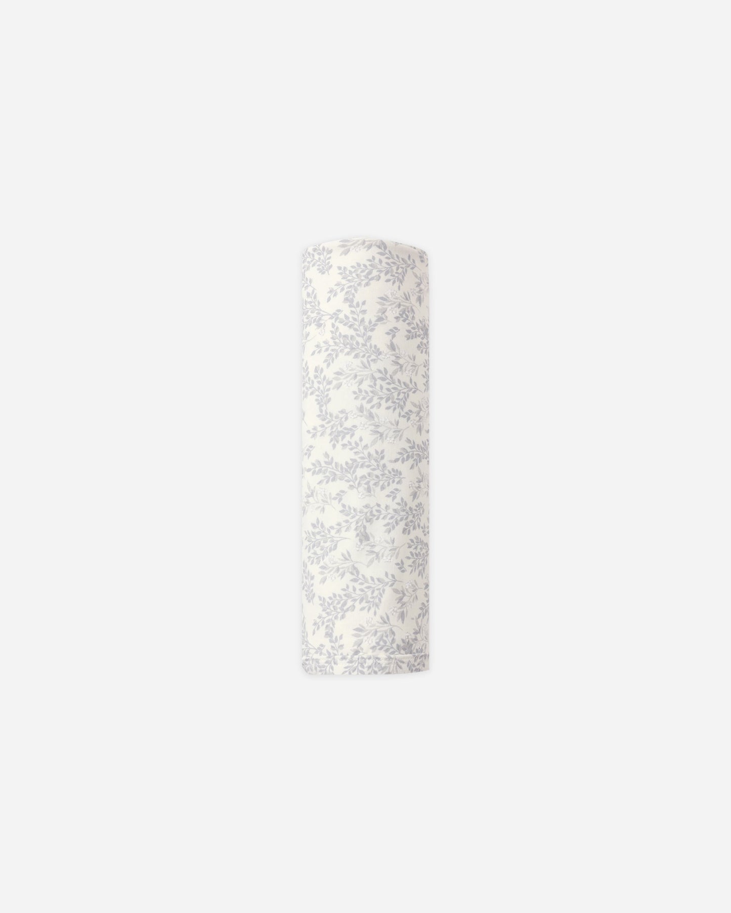 Cloud Floral Bamboo Swaddle, alternate flat lay view