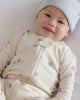 Baby in Cloud Knotted Hat, lifestyle photo